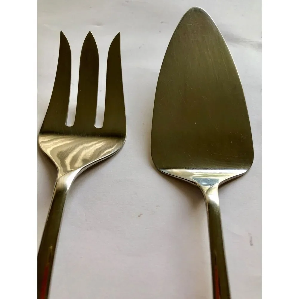 Yamazaki Seawinds Pastry Server & Serving Fork‎ Seawinds (Stainless) JAPAN